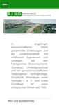 Mobile Screenshot of biug-geotechnik.de